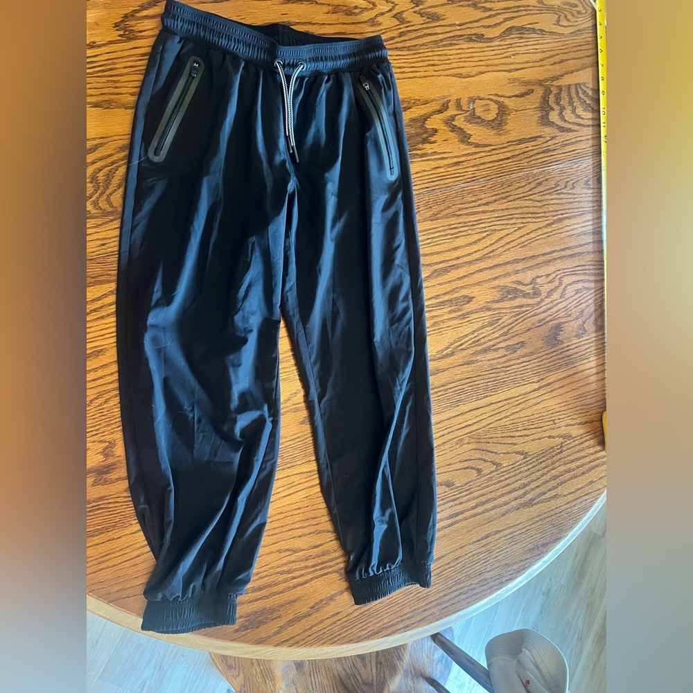 Youth Black Jogger Pants